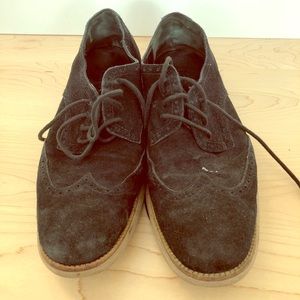 Cole Haan LunarGrand Wingtip Oxford Suede